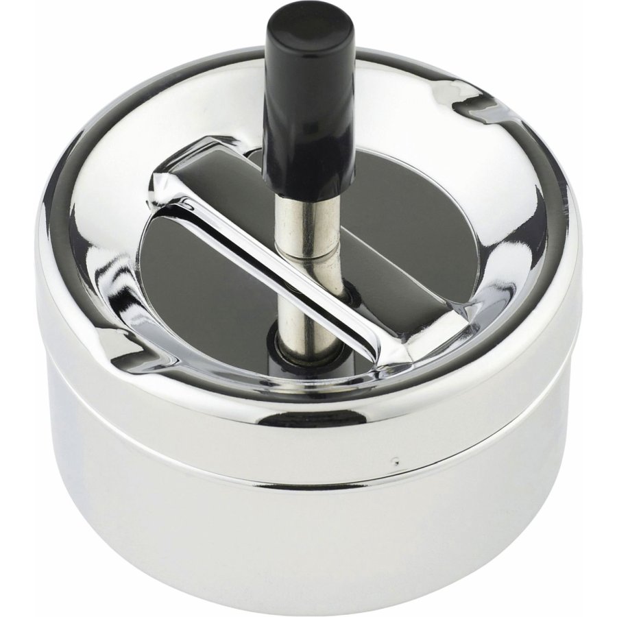 Funktion Aschenbecher 9 cm, Chrom