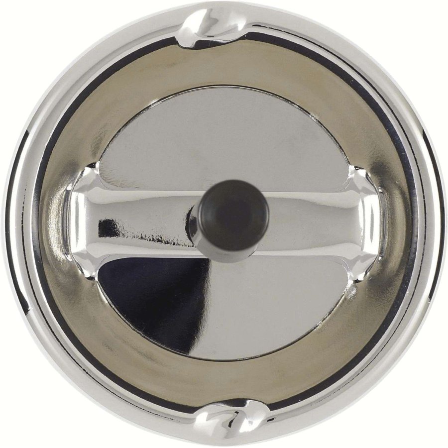 Funktion Aschenbecher 9 cm, Chrom