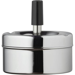 Funktion Aschenbecher 9 cm, Chrom