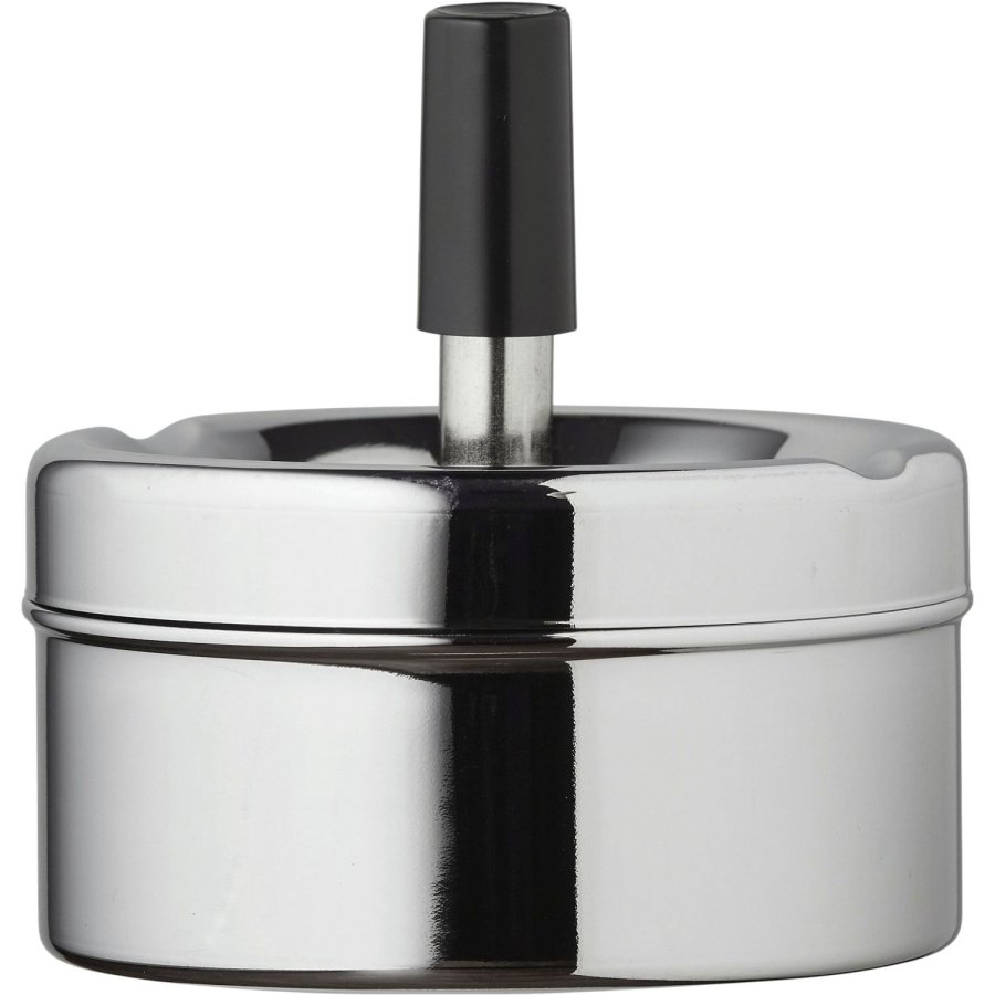 Funktion Aschenbecher 9 cm, Chrom