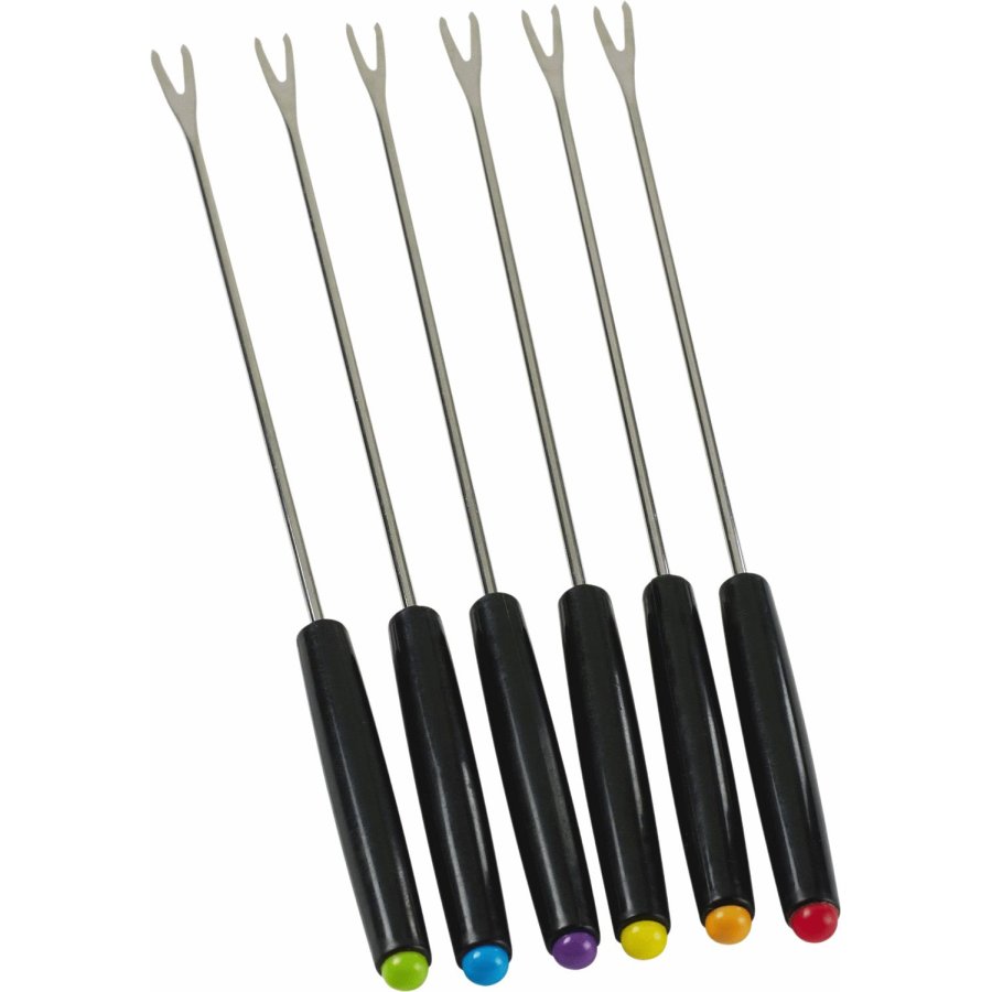 Funktion Fondueset mit Gabeln 10-teilig, Gusseisen