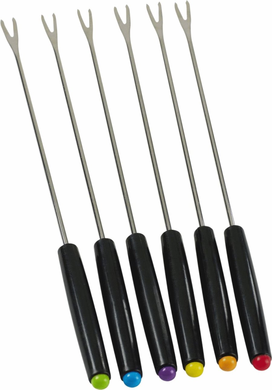 Funktion Fondueset mit Gabeln 10-teilig, Gusseisen