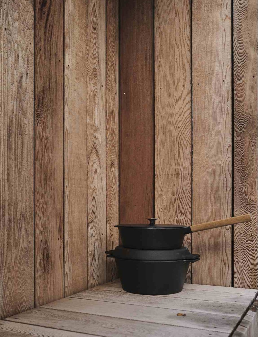 Mors NAC Topf 28 cm/4,6 L, Schwarz