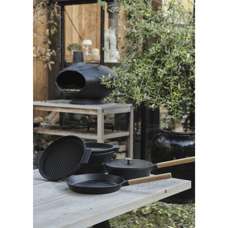 Mors NAC Topf 28 cm/4,6 L, Schwarz