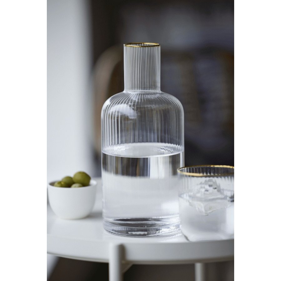 Lyngby Glas Palermo Gold Karaffel 1,5 L