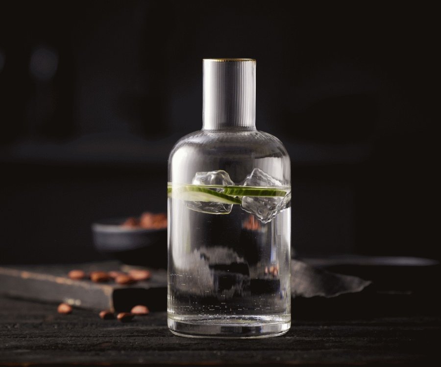 Lyngby Glas Palermo Gold Karaffel 1,5 L