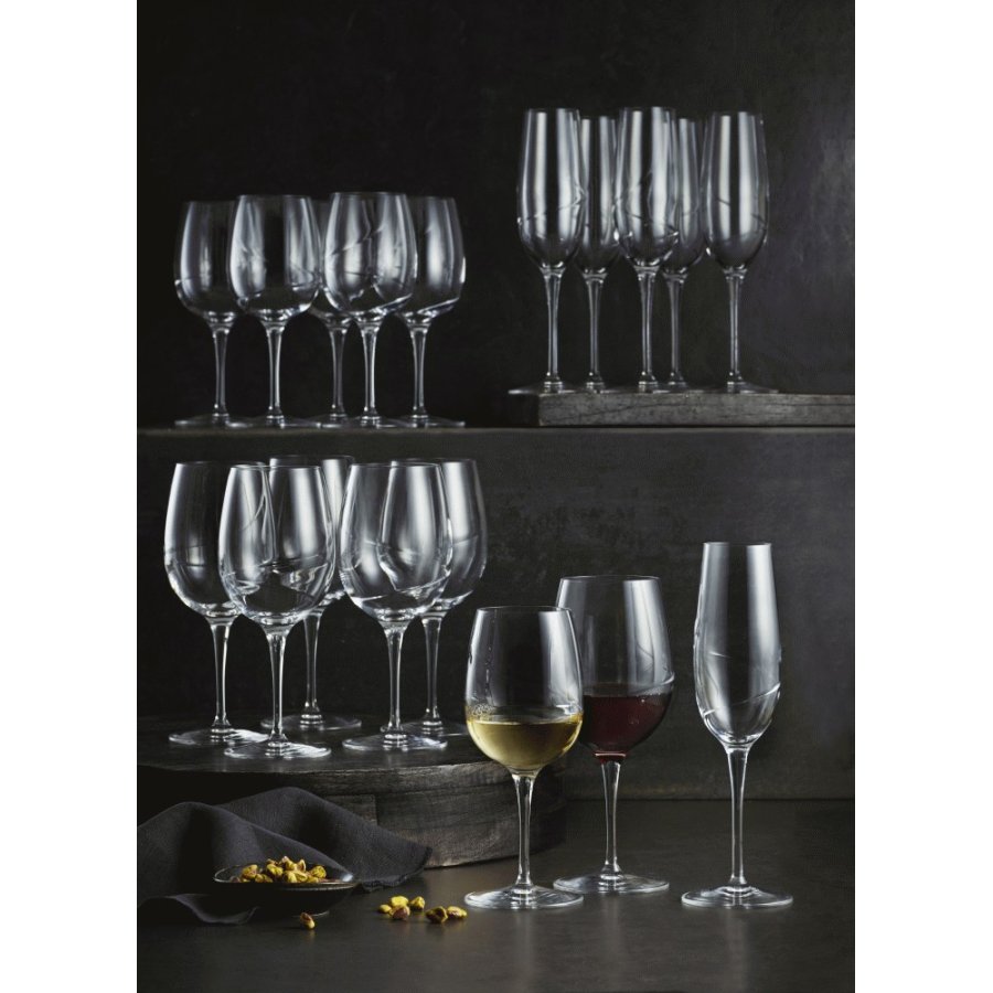 Luigi Bormioli Aero Rdvinsglas 6 stk. 36,5 cl