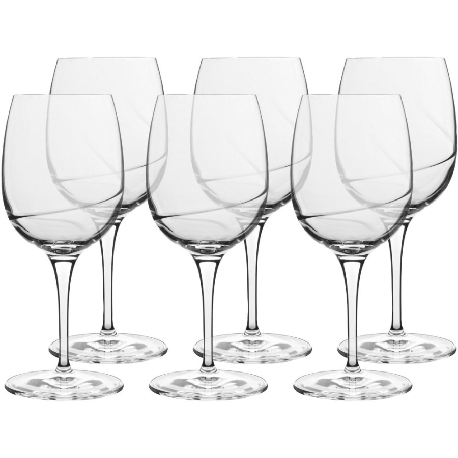 Luigi Bormioli Aero Rdvinsglas 6 stk. 36,5 cl