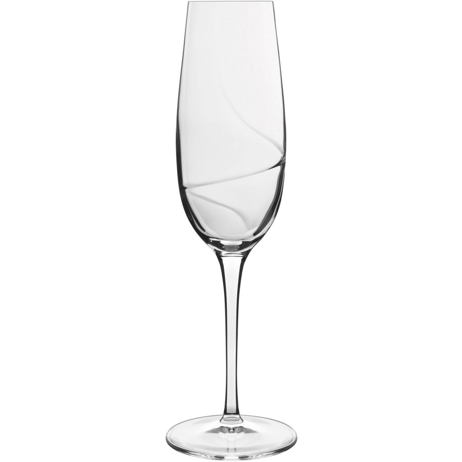 Luigi Bormioli Aero Champagneglas 6 stk. 23,5 cl