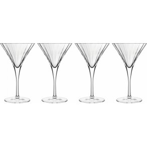 Luigi Bormioli Bach Martini-/Cocktailglas 4er Set 26 cl