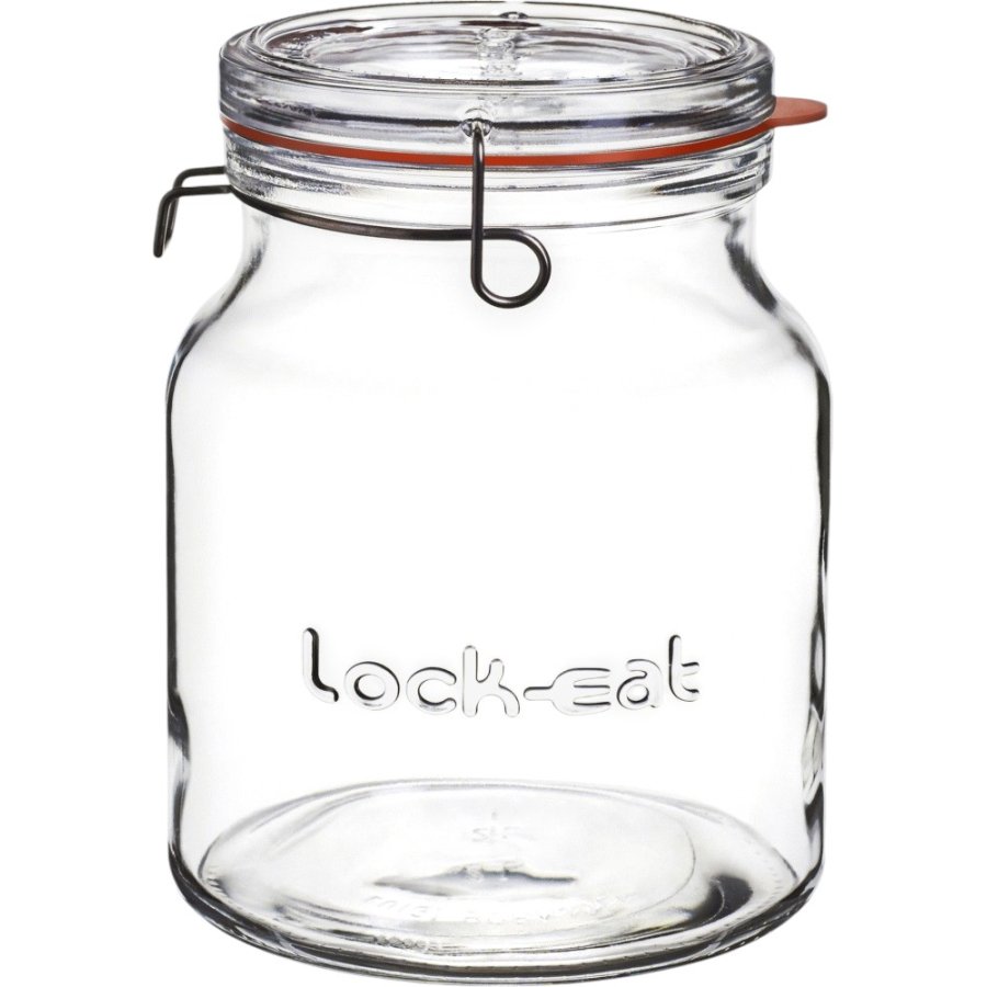 Luigi Bormioli Lock Eat Sylteglas m. Patentlg 2 L