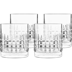Luigi Bormioli Mixology Charme Wasser-/Whisky Glas 2er Set 38 cl
