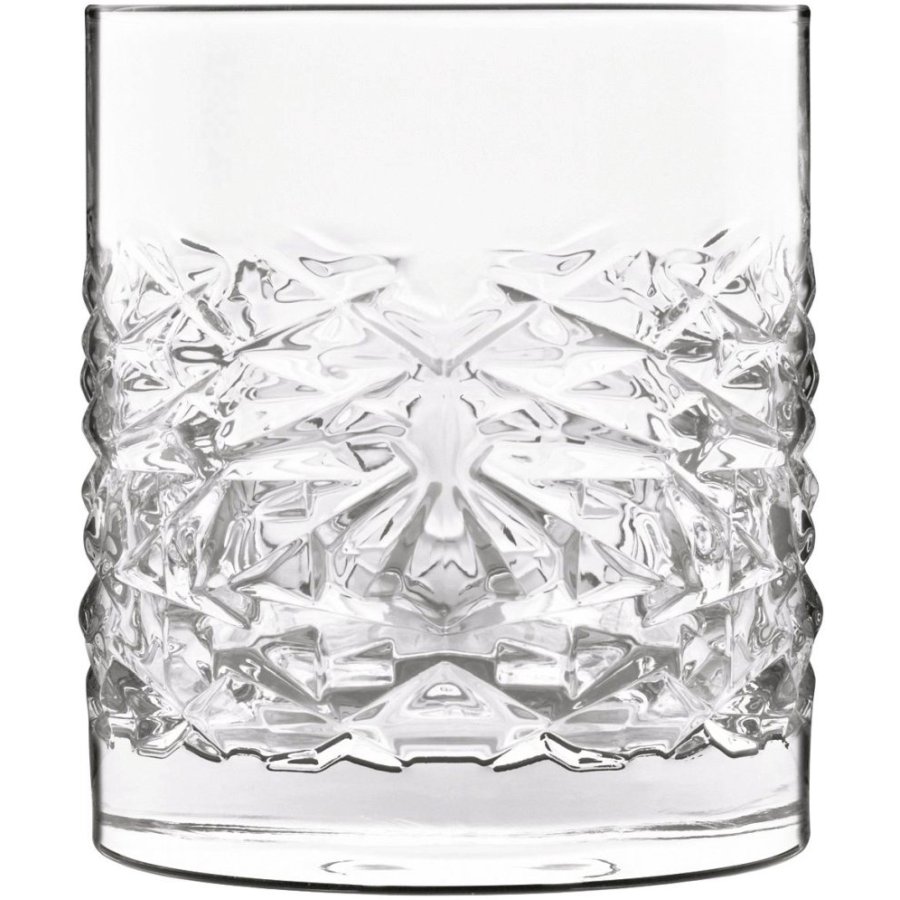 Luigi Bormioli Mixology Textures Vand-/Whiskyglas 4 stk. 38 cl