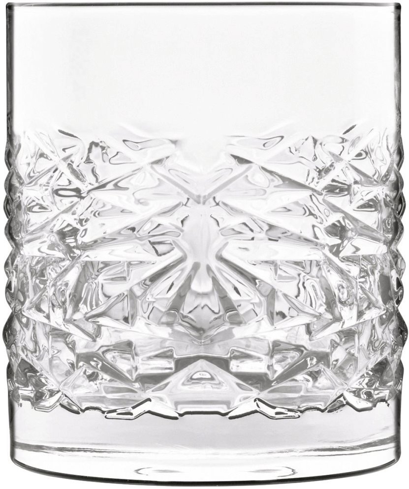 Luigi Bormioli Mixology Textures Vand-/Whiskyglas 4 stk. 38 cl