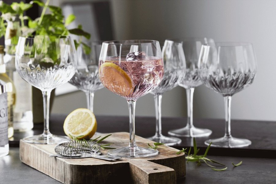 Luigi Bormioli Mixology Spanischer Gin & Tonic Glas 2er Set 80 cl