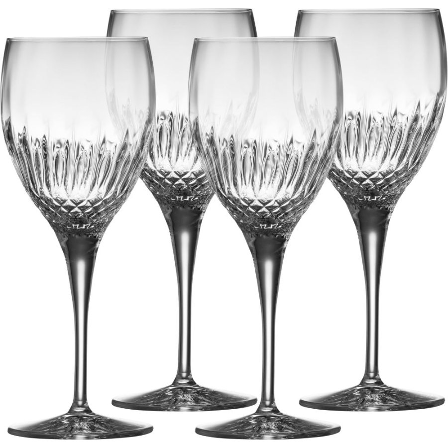 Luigi Bormioli Diamante Hvidvinsglas 4 stk. 38 cl