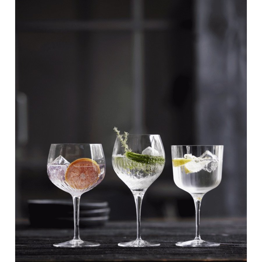 Luigi Bormioli Diamante Spanisches Gin & Tonic Glas 2er Set 65 cl