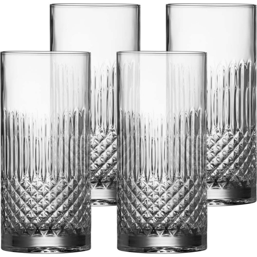 Luigi Bormioli Diamante l-/Longdrinkglas 4 stk. 48 cl