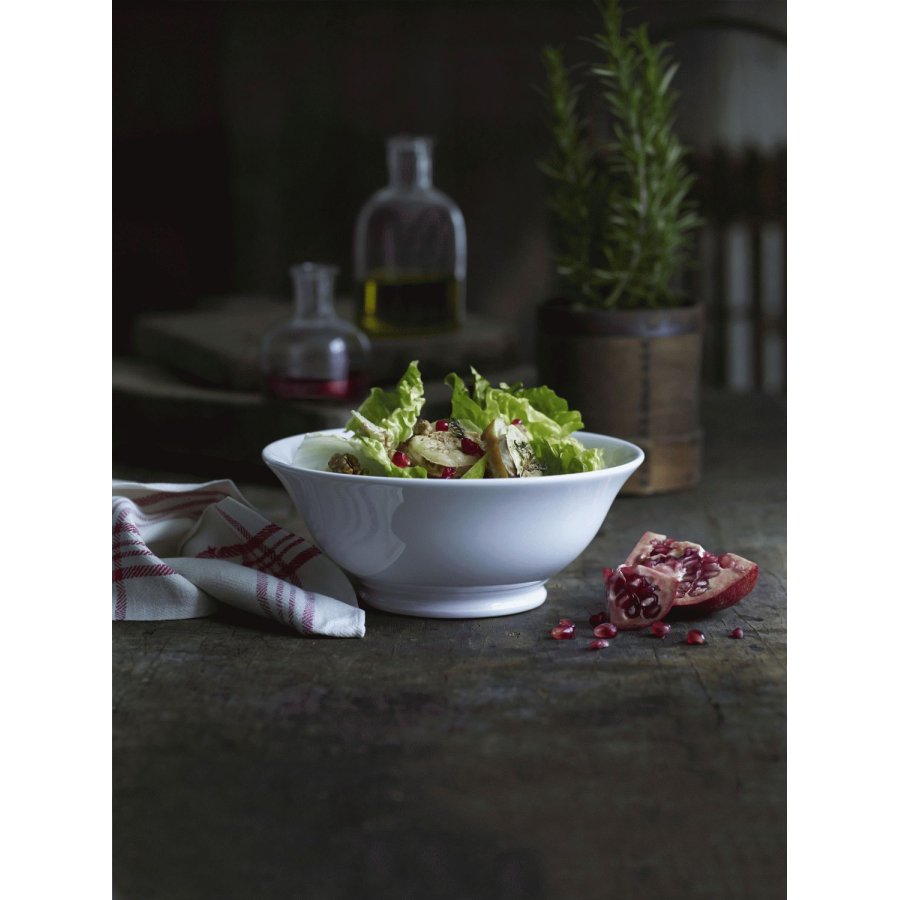 Pillivuyt Salatskl 22 cm, Hvid