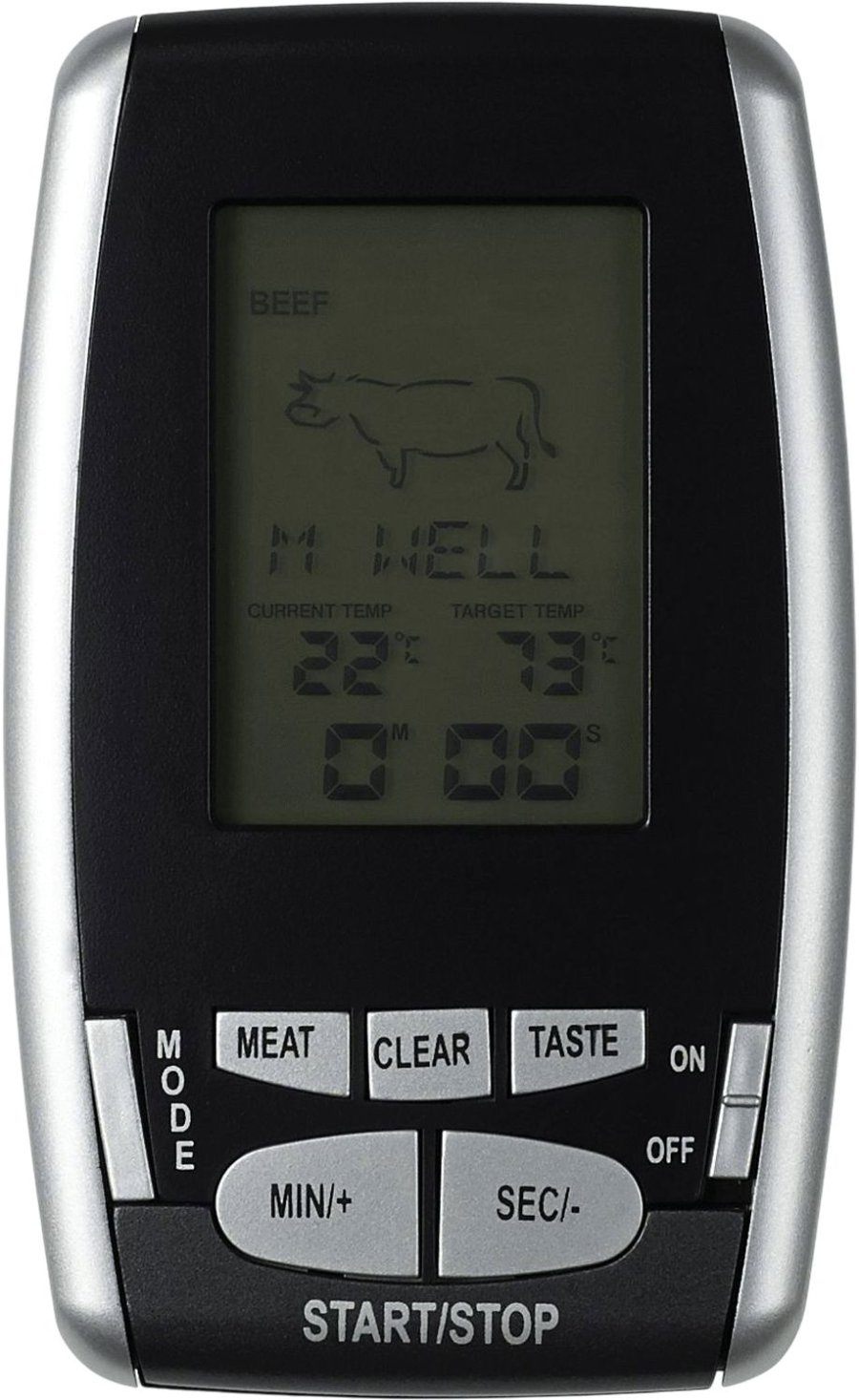 Funktion Bratenthermometer, Stahl