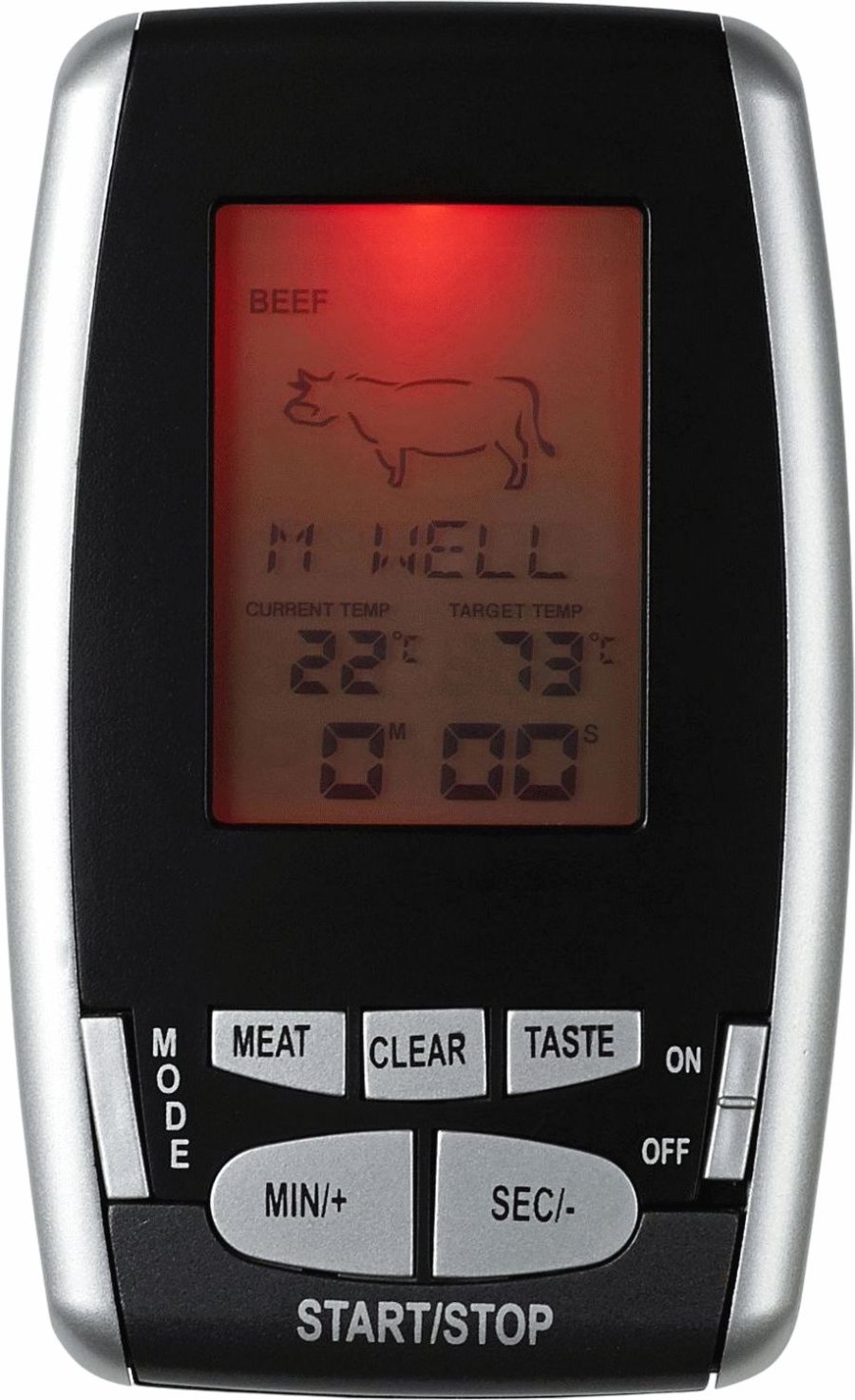 Funktion Bratenthermometer, Stahl