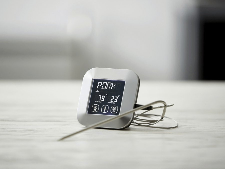 Funktion Bratenthermometer mit digitalem Timer