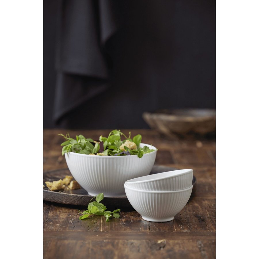 Pillivuyt Pliss Schale 14 cm 50 cl, Wei