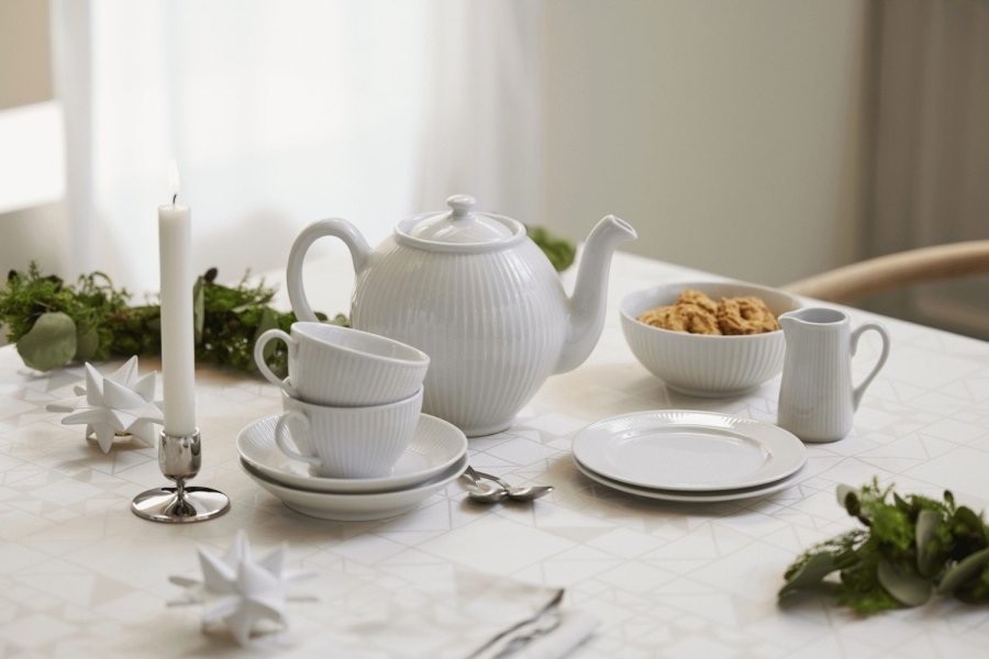 Pillivuyt Pliss Schale 14 cm 50 cl, Wei