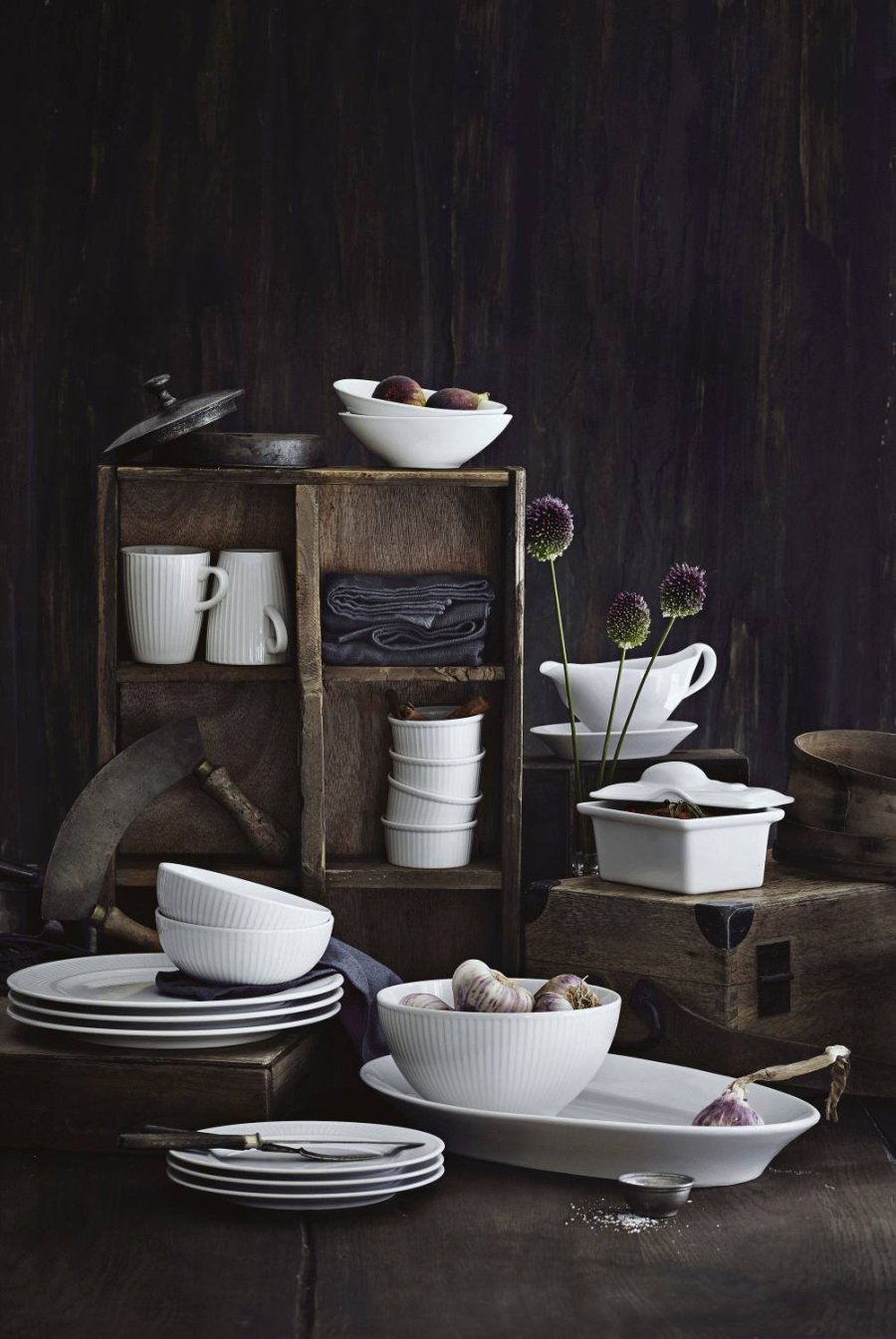 Pillivuyt Pliss Schale 15 cm, Wei