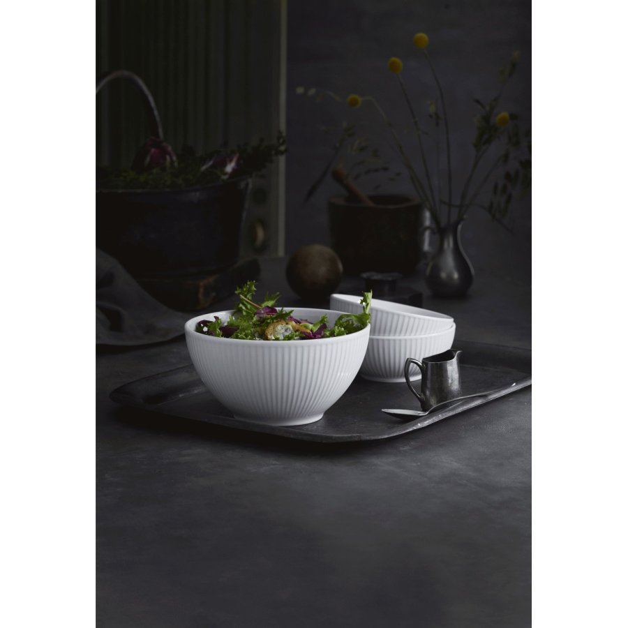 Pillivuyt Pliss Schale 18cm, 1L, Wei