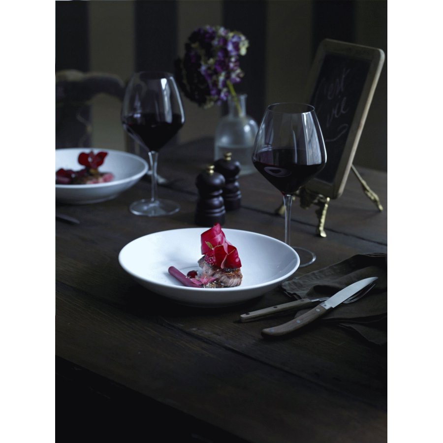 Pillivuyt Cecil Tiefer Salat-/Pastateller 23 cm, Wei