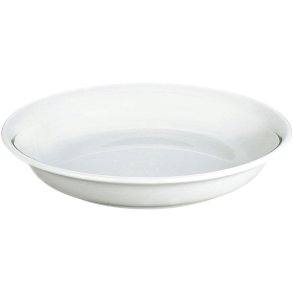 Pillivuyt Bourges Dyb Tallerken 21 cm, Hvid