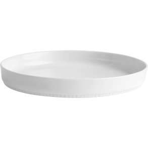 Pillivuyt Toulouse Salat-/Pastatallerken 22 cm, Hvid