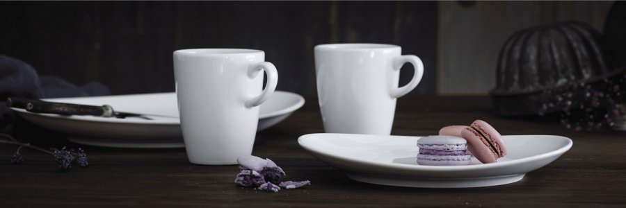 Pillivuyt Ovaler Steakteller klein 23 cm, Wei