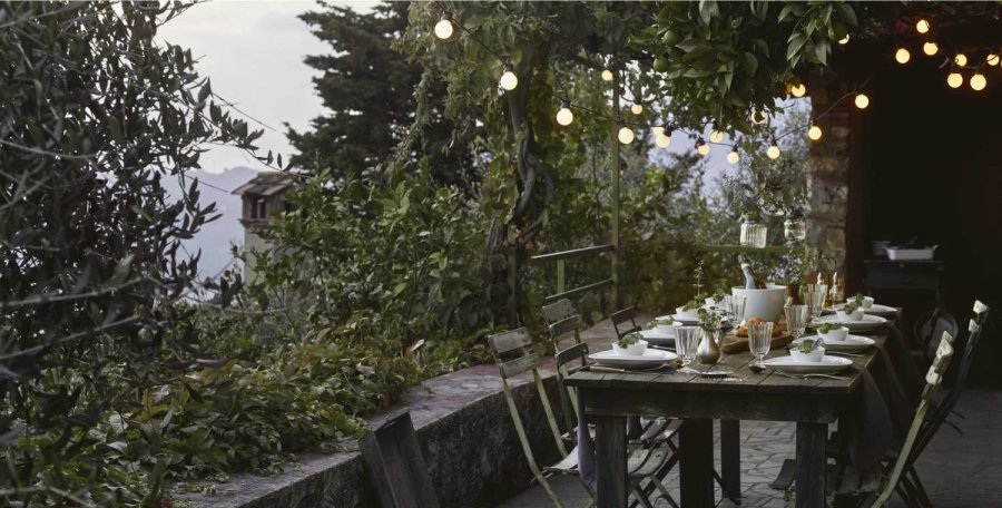 Pillivuyt Ovaler Steakteller klein 23 cm, Wei