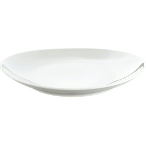 Pillivuyt Serie Originale Oval Steaktallerken 23 cm, Hvid