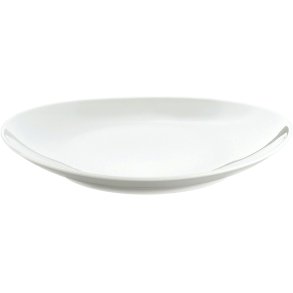 Pillivuyt Serie Originale Oval Steaktallerken 29,5 cm, Hvid