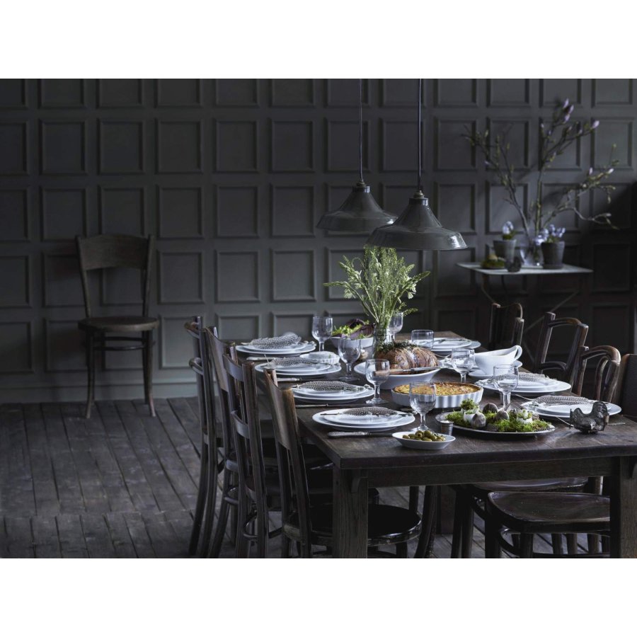 Pillivuyt Sancerre Tallerken 22 cm, Hvid