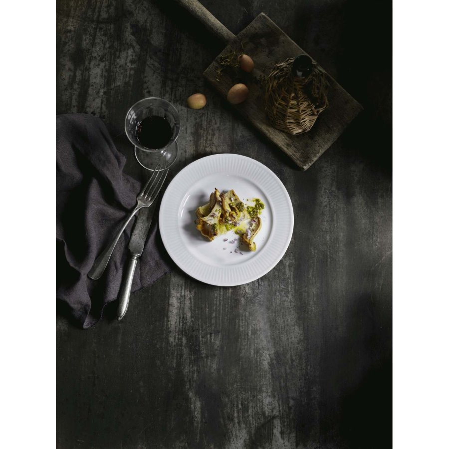 Pillivuyt Pliss Teller 24 cm, Wei