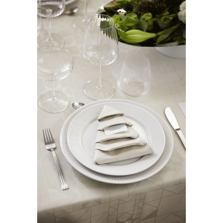 Pillivuyt Pliss Teller 24 cm, Wei