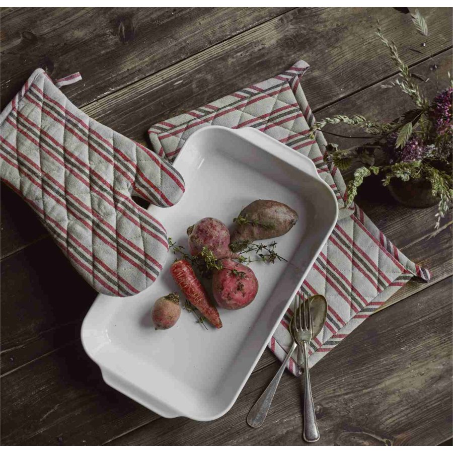 Pillivuyt Serie Originale Gericht 2er Set 31x17 cm, Wei