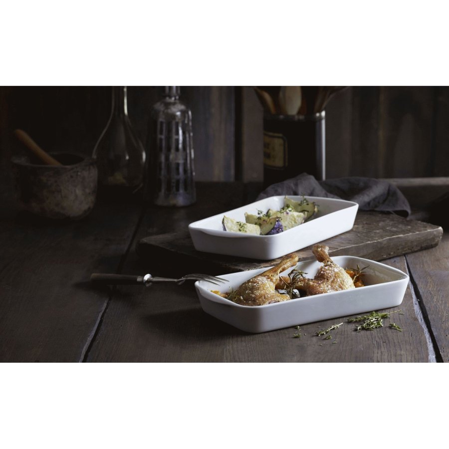 Pillivuyt Auflaufform 35 cm, Wei