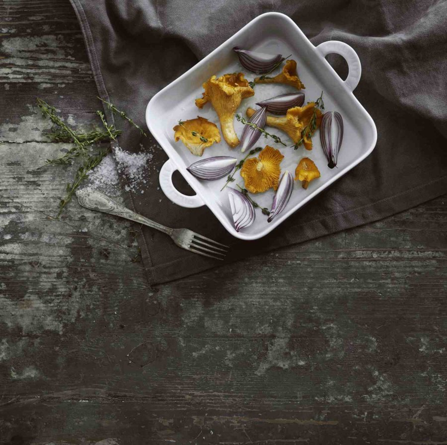 Pillivuyt Toulouse Schale quadratisch 17,5 cm, Wei