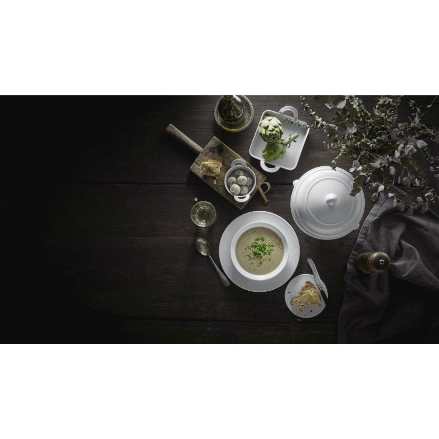 Pillivuyt Toulouse Schale quadratisch 17,5 cm, Wei