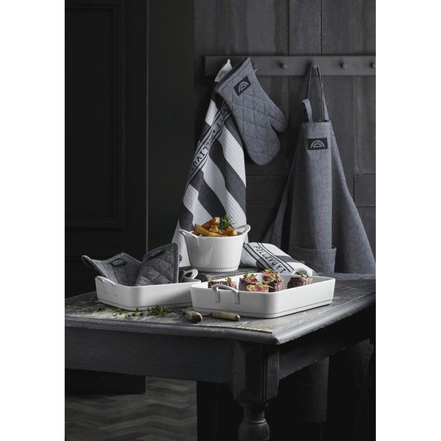 Pillivuyt Toulouse Schale quadratisch 22 cm, Wei