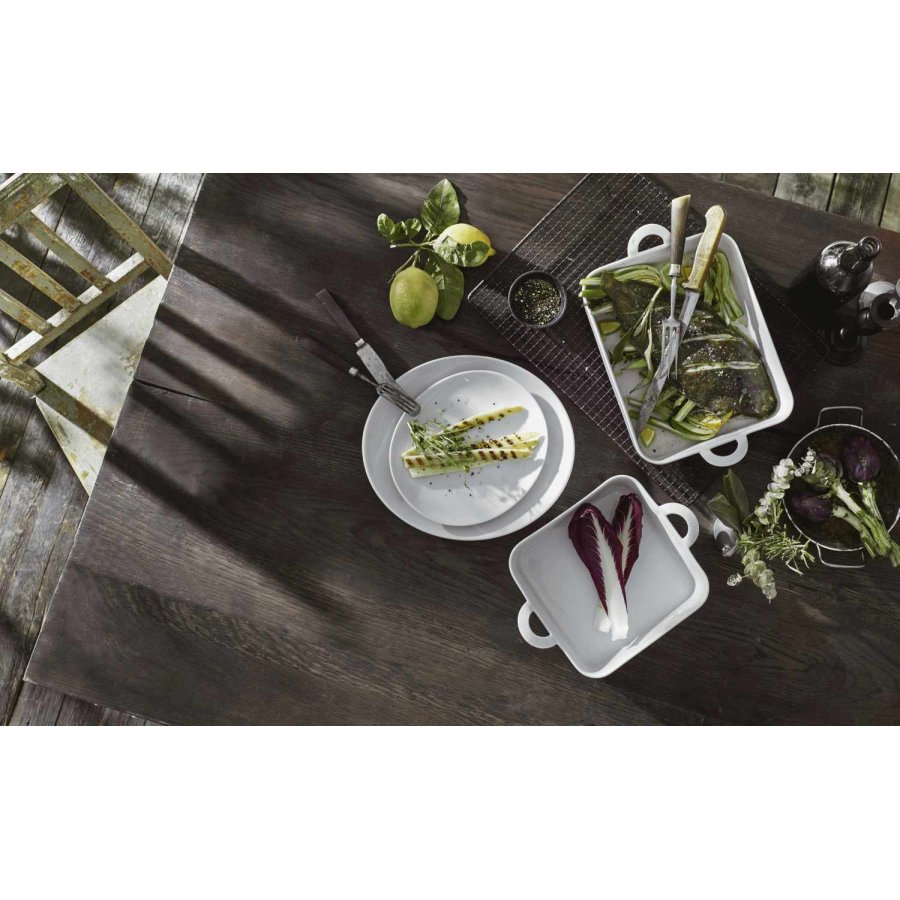 Pillivuyt Toulouse Schale Rechteckig 29 cm, Wei