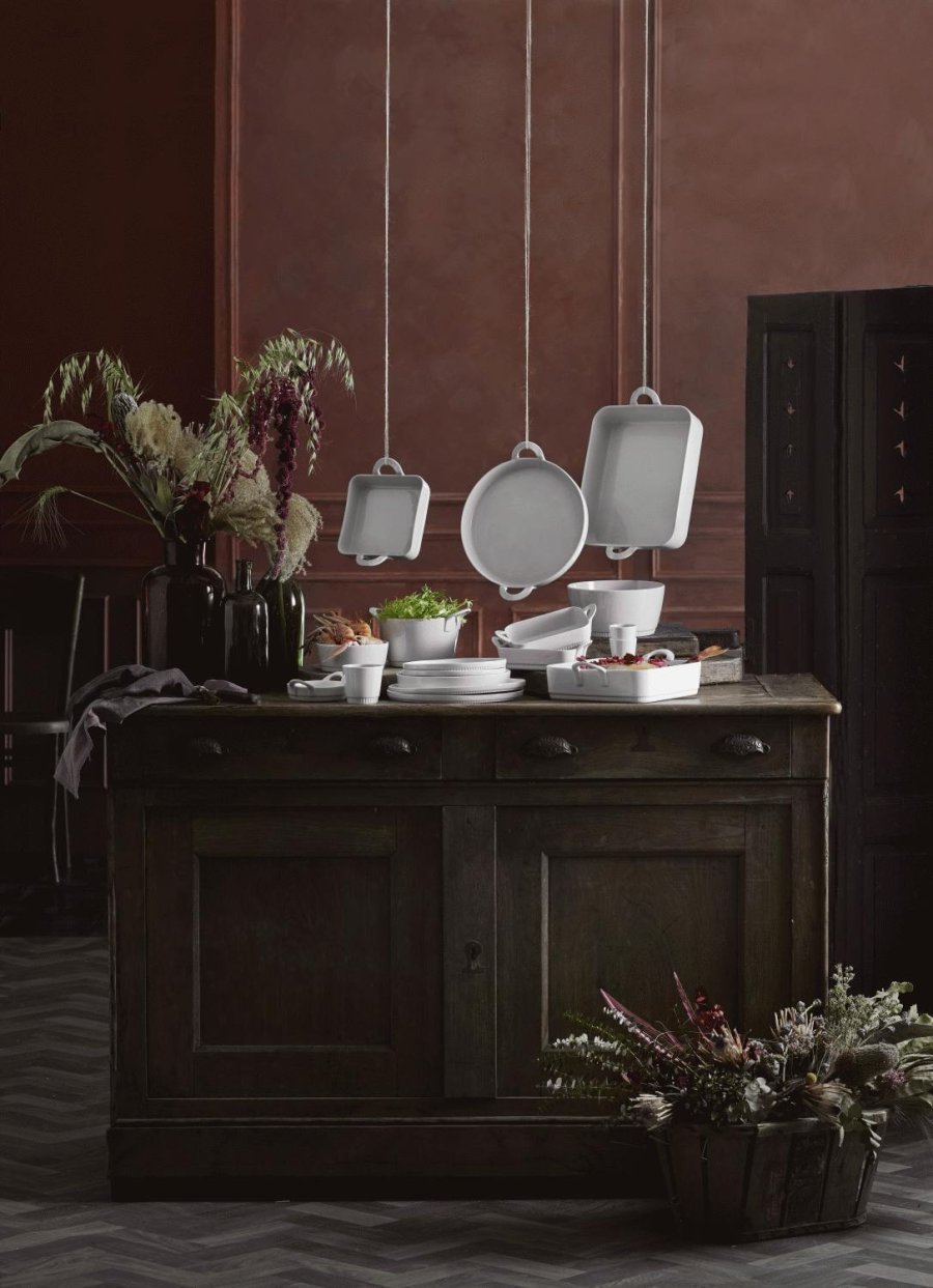 Pillivuyt Toulouse Schale Rechteckig 29 cm, Wei