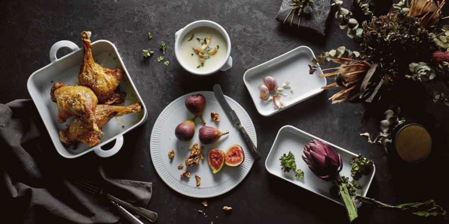 Pillivuyt Pliss Tapas-Teller 12x18 cm, Wei