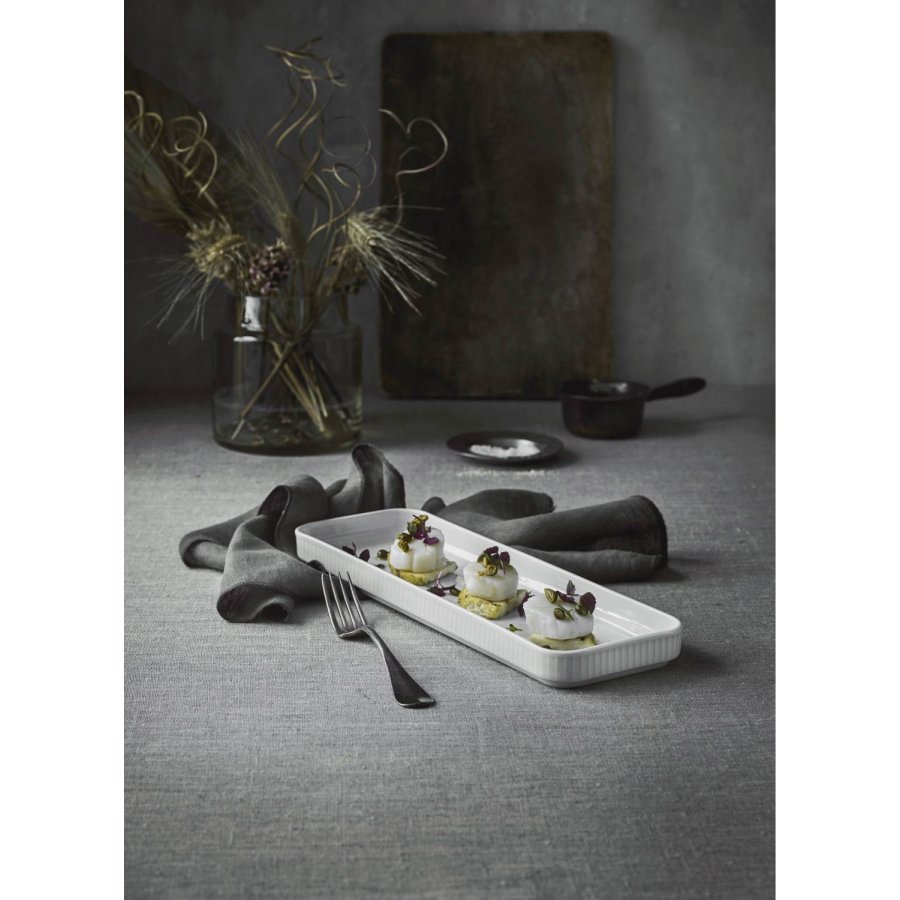 Pillivuyt Pliss Tapas-Teller 36 cm, Wei