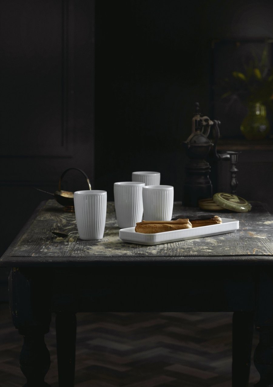 Pillivuyt Pliss Tapas-Teller 36 cm, Wei